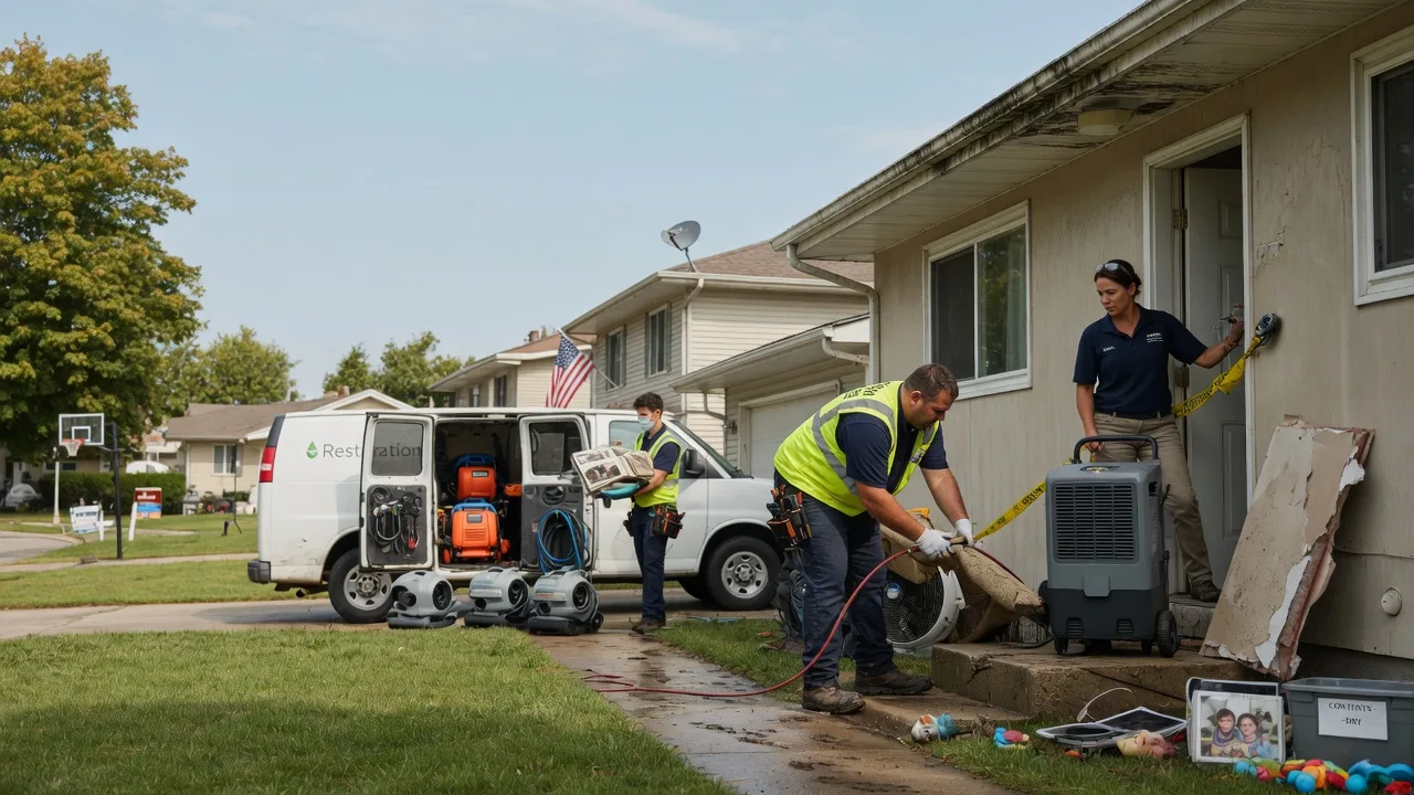 Water Damage Restoration in Gentryville, IN near me